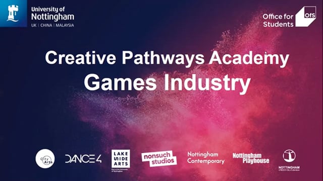 Getting into the games industry -Sarah Longthorne, Narrative Designer; Harriet Eden and Daniel Punch, Technical Art & Programme, from award-winning game developer Sumo Digital  