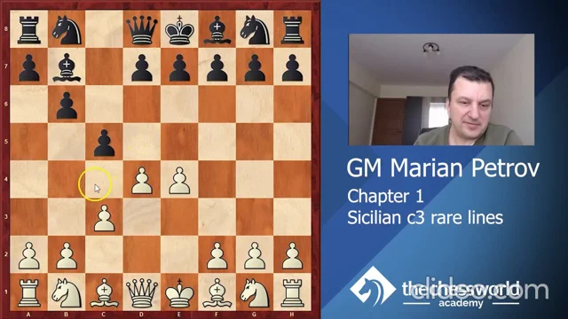Sicilian Defense – Alapin Variation with GM Marian Petrov