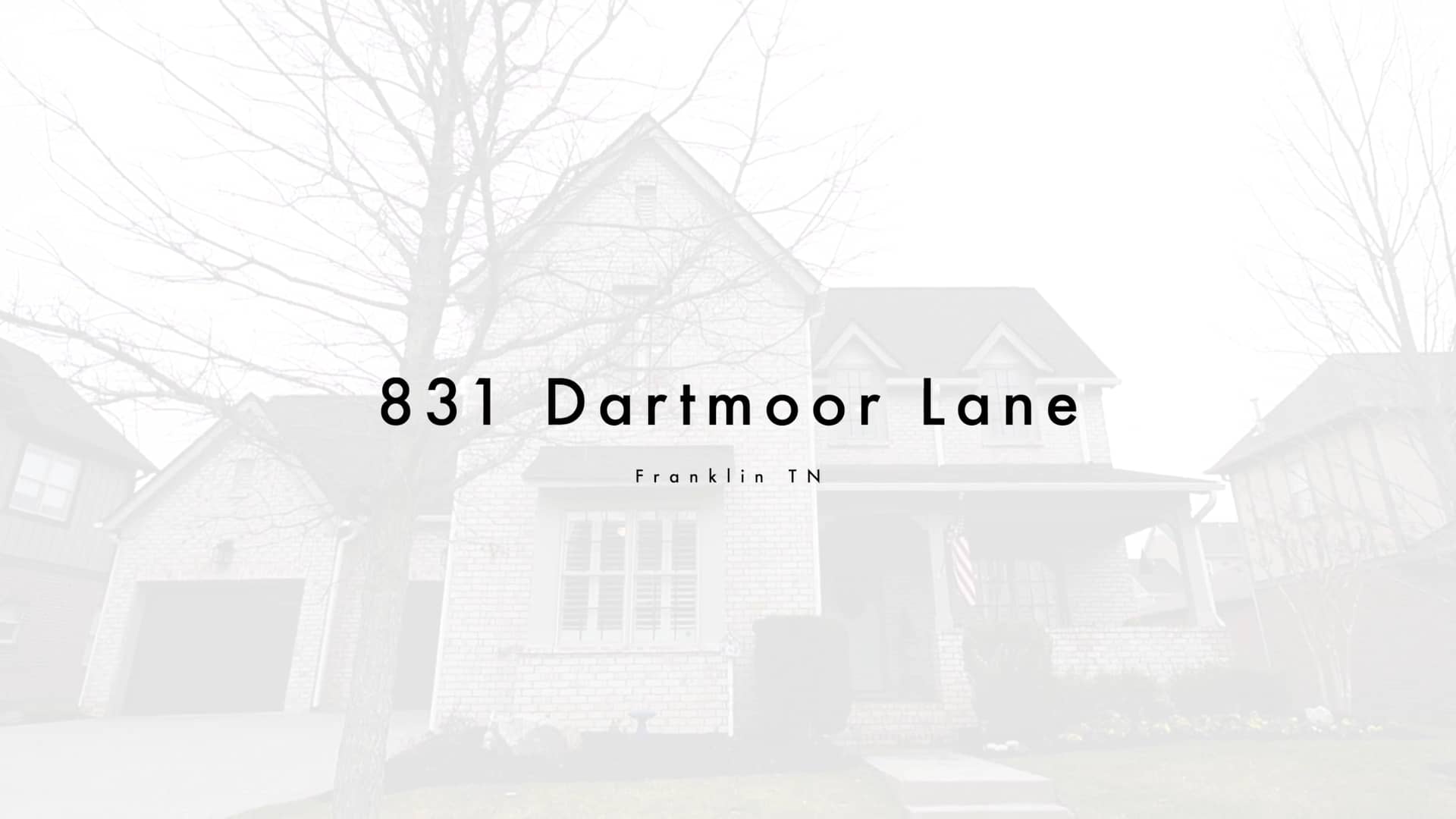 831 Dartmoor Lane Franklin, TN 37064 on Vimeo