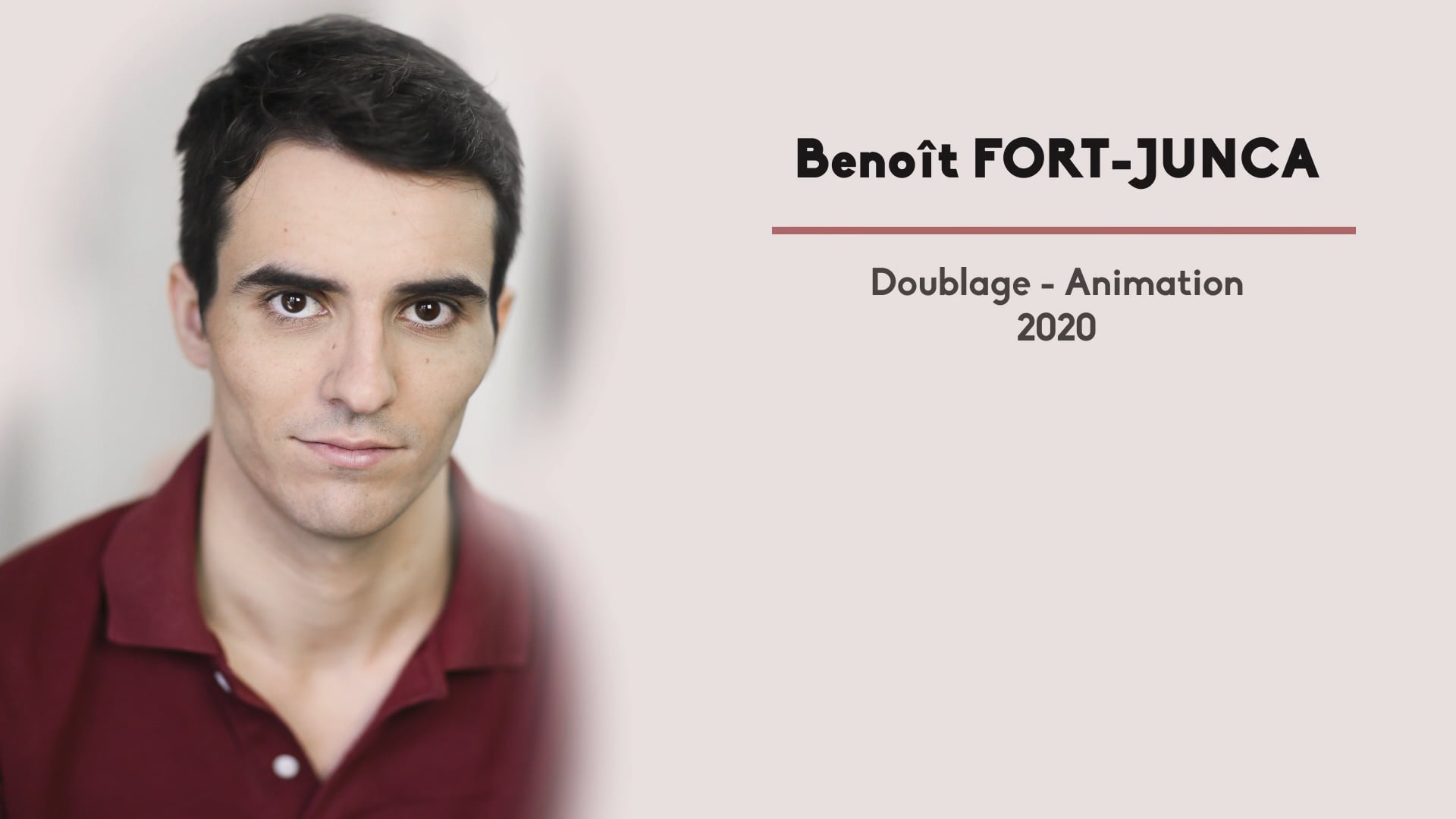 Vidéo Doublage animation [2020]
