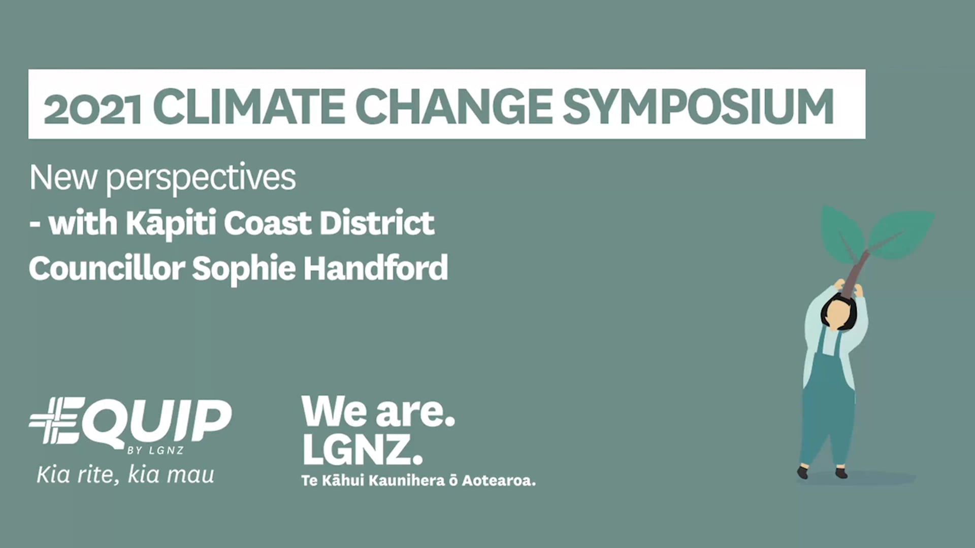 2021 Climate Change Symposium / New perspectives