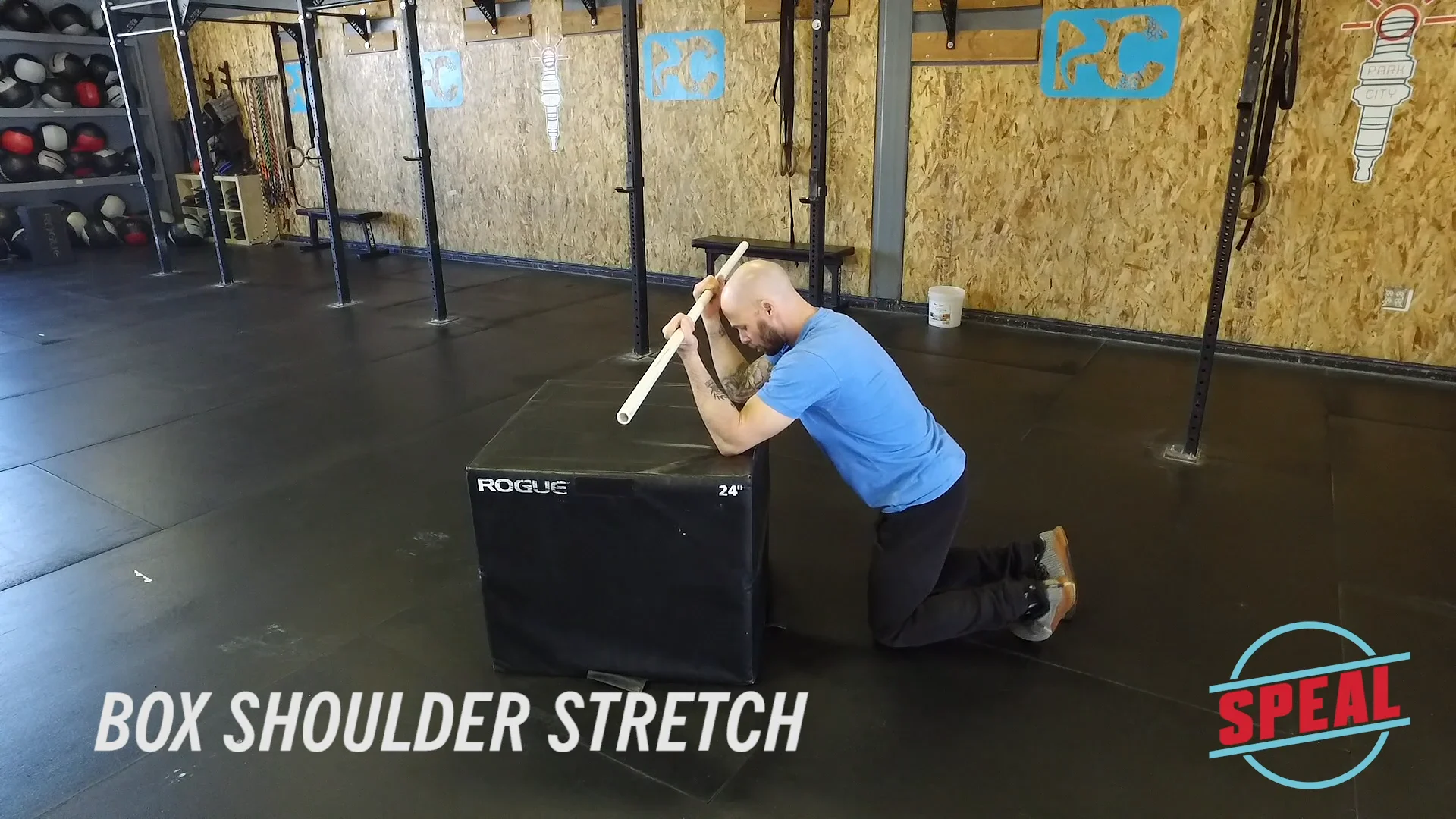 Box Shoulder Stretch