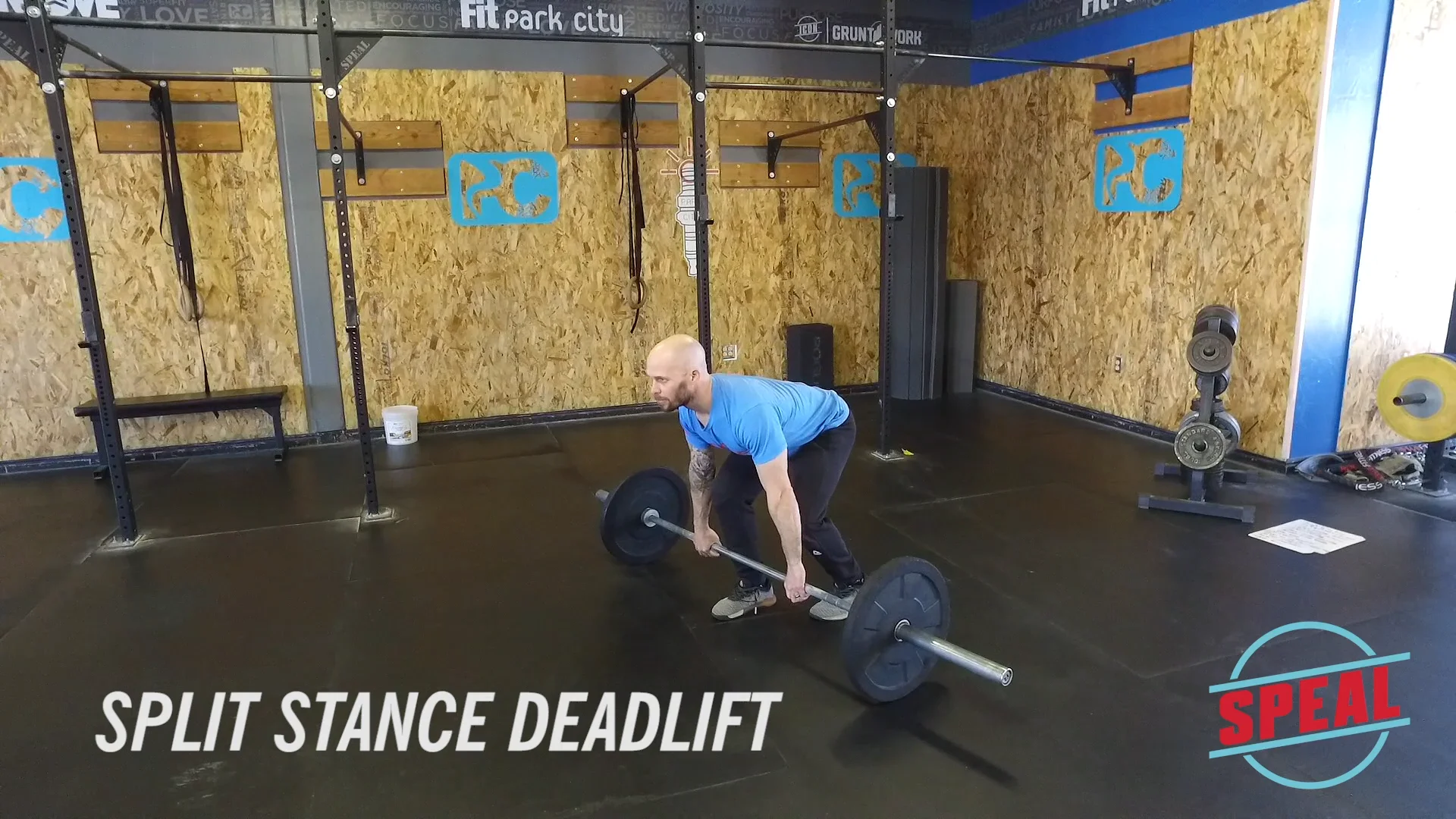 Split Stance Deadlift