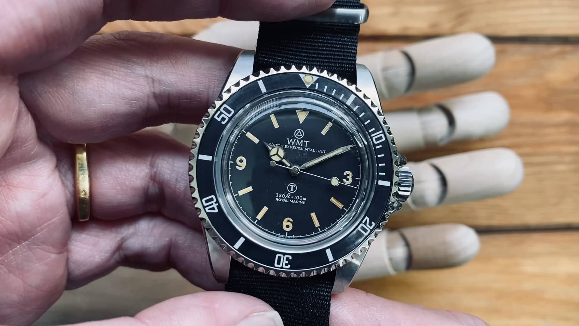 WMT WATCH Royal Marine MilSpec / Limited 50 pc Black NATO on Vimeo