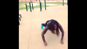 Breakdancer Plank