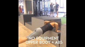 Reverse Pushups, One Arm Side Pushups, Pushaps