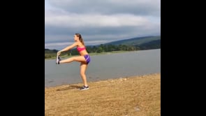 Single Leg Squat Variation, Squat to Side Lunge, Squat Jump