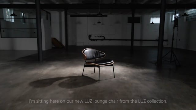 LUZ lounge chair by designer Bernhard Müller
