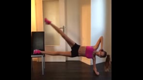 Plank Leg Lifts Variation, Side Elbow Plank Leg Lifts Variation, Bridge Variation