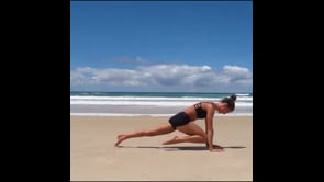Plank Knee to Elbow Variation, Mountain Climbers, Elbow to High Plank, Plank Jumps