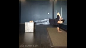 Side Plank Leg Lift