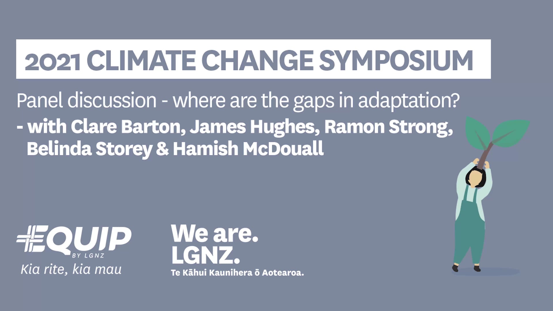 2021 Climate Change Symposium / Where are the gaps in adaptation