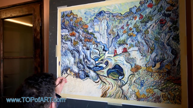 Vincent van Gogh | The Ravine | Painting Reproduction Video | TOPofART