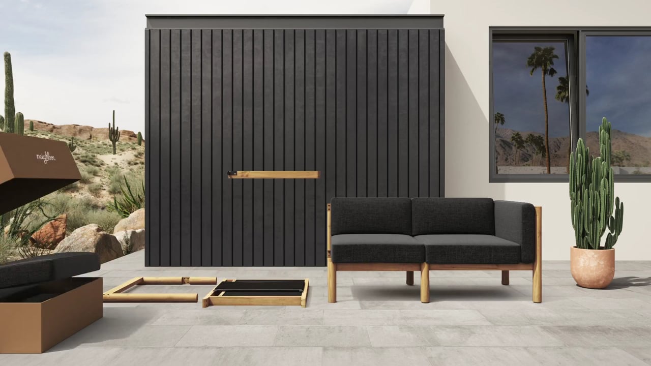 Furniture Assembly 3D Animation