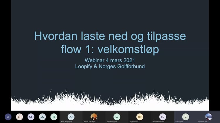 Loopify - hvordan laste ned og tilpasse flow 1; velkomstløp on Vimeo