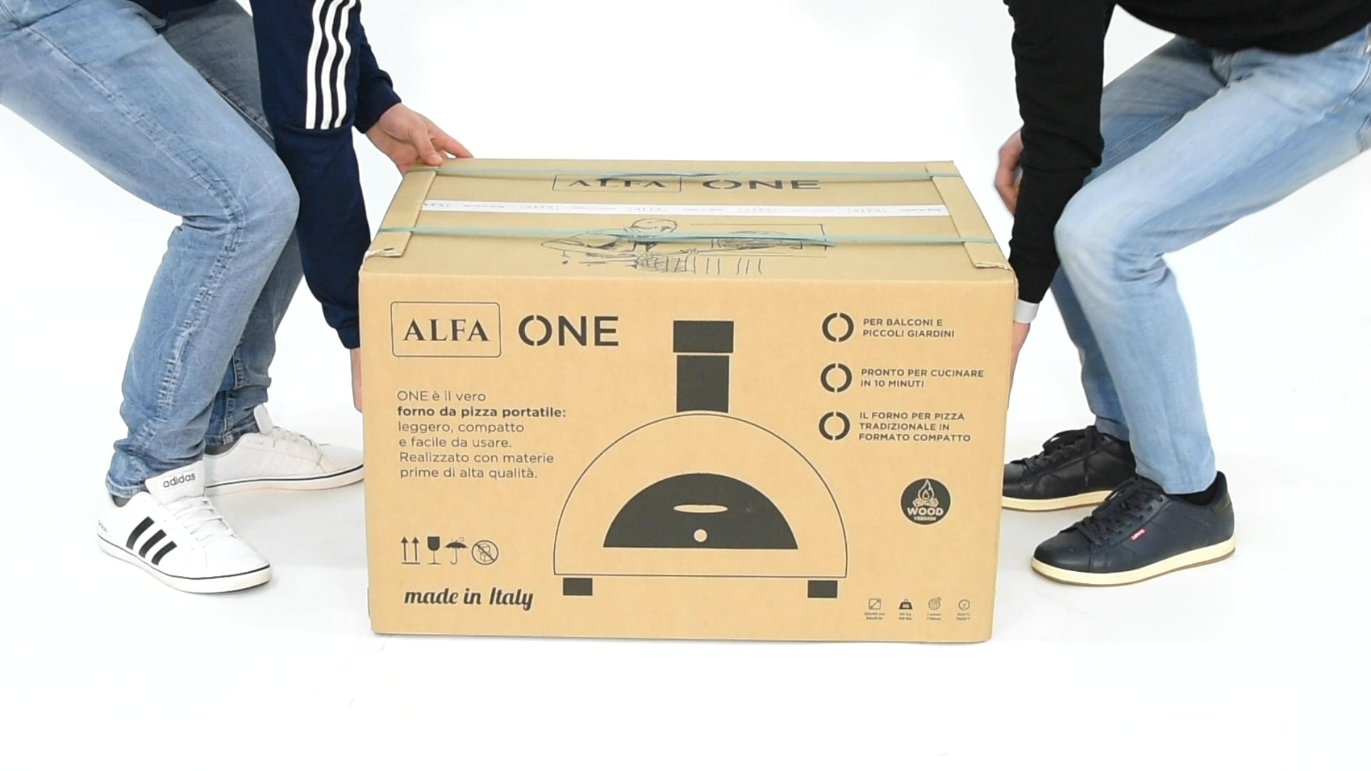 Unpacking and assembling the Alfa Nano oven