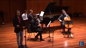 María José Arenas – «…aún cuando el mundo no existiese» para clarinete, violonchelo y piano