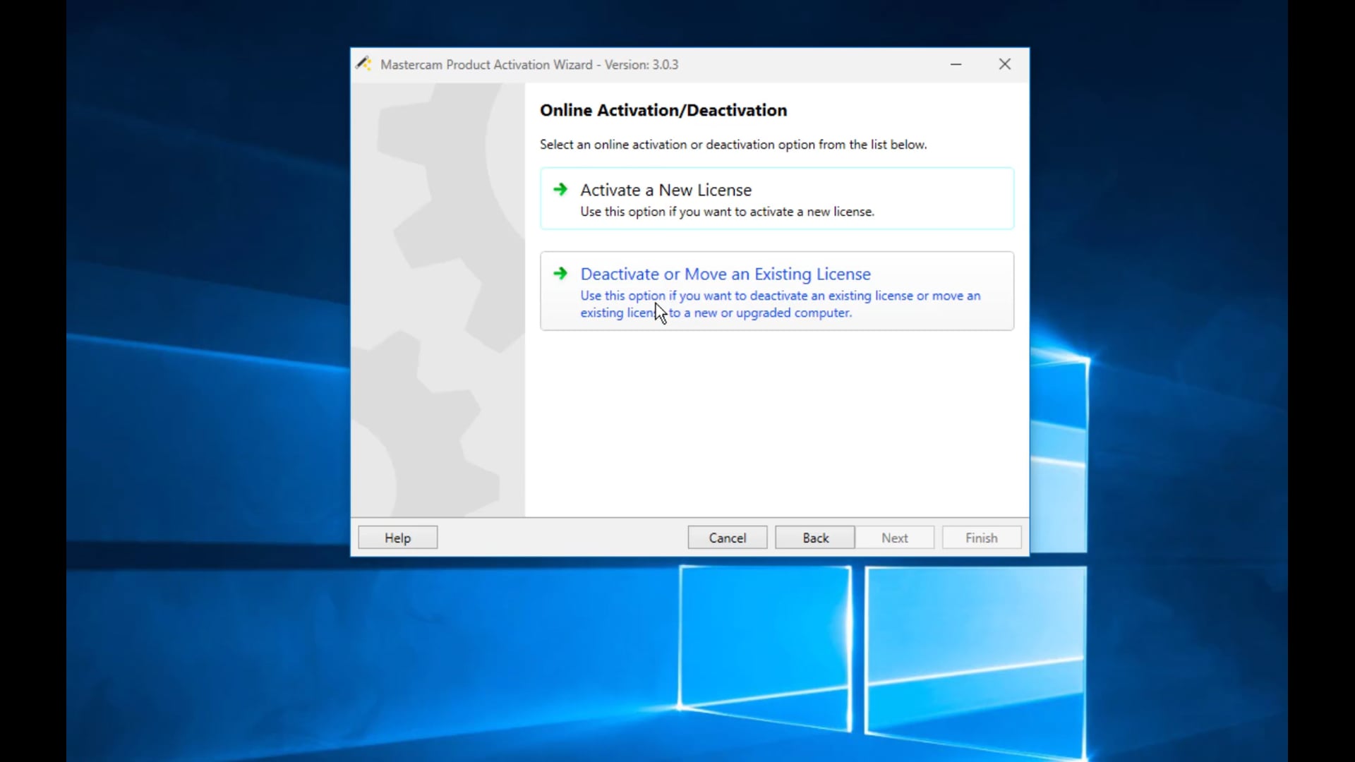 How to deactivate or move a Software License - Online Deactivation (single seat)