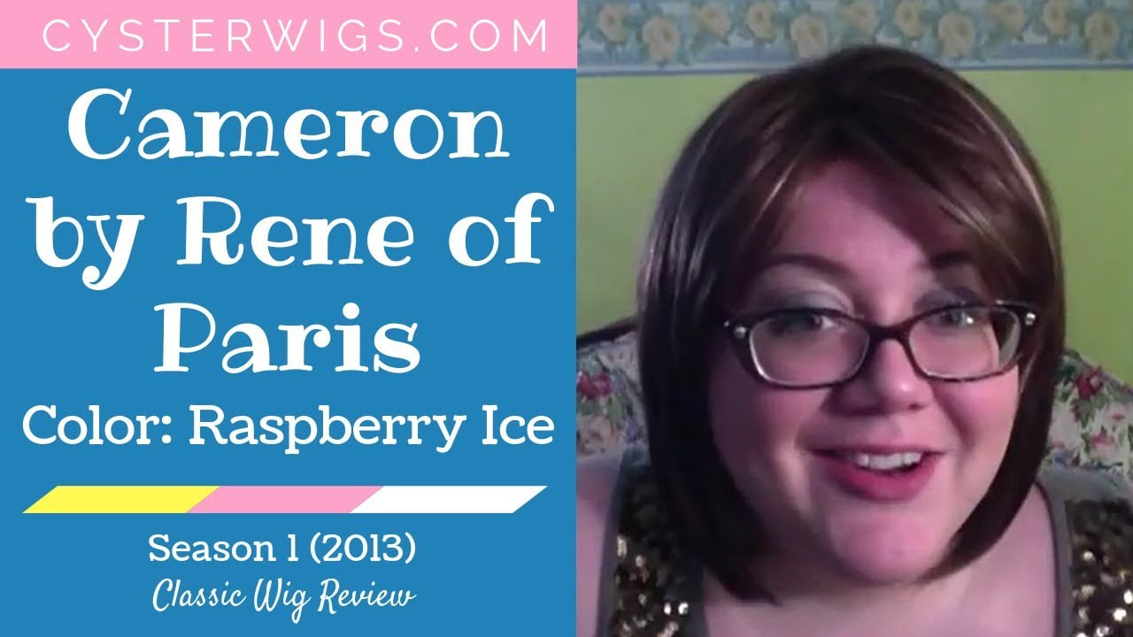 CysterWigs Wig Review Cameron by Rene of Paris Color Raspberry Ice S1E22 2013