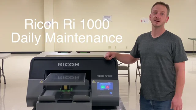 Ricoh DTG  Manufacturer of Ri 1000, 1000X, Ri 2000, Ri 4000, Ri 100