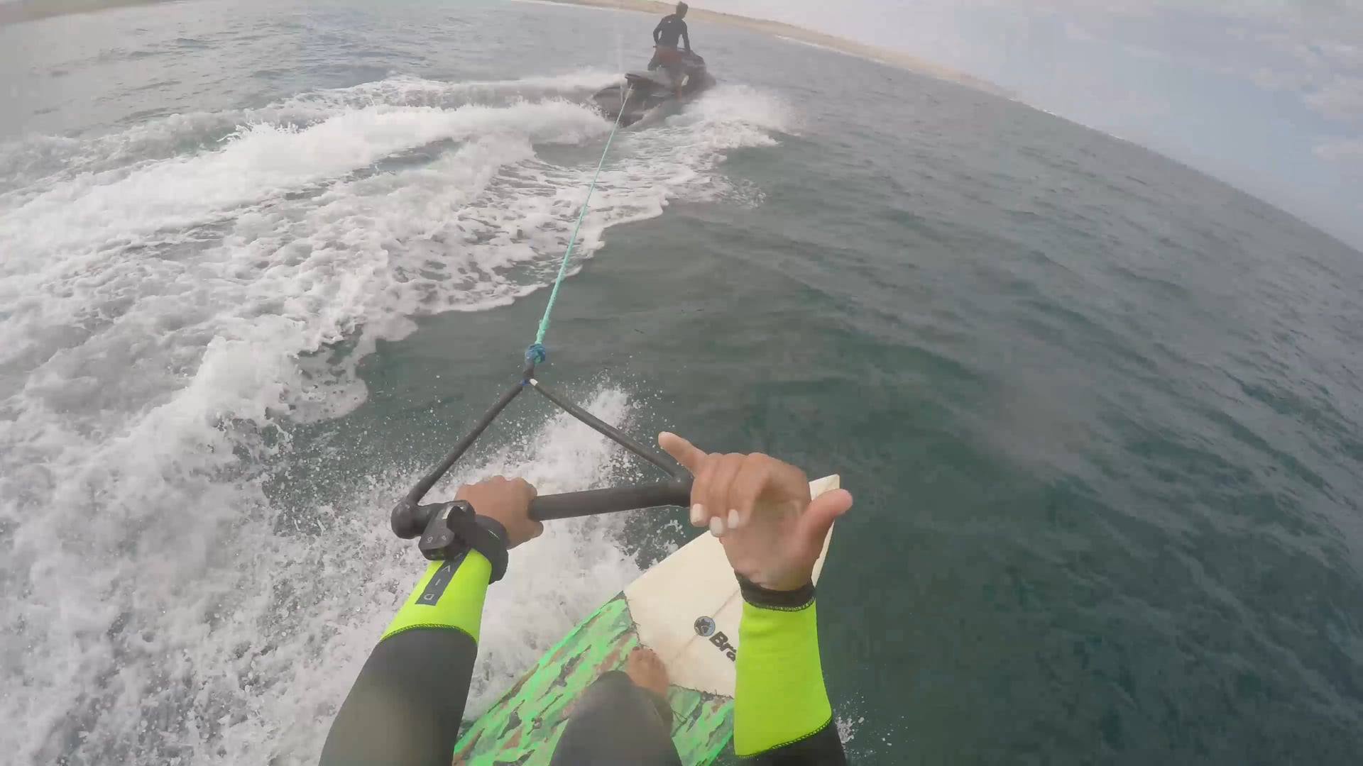 Roped in | My first go at tow-in surfing :)