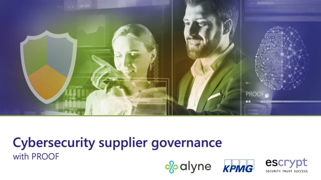 Automotive cybersecurity supplier governance with PROOF