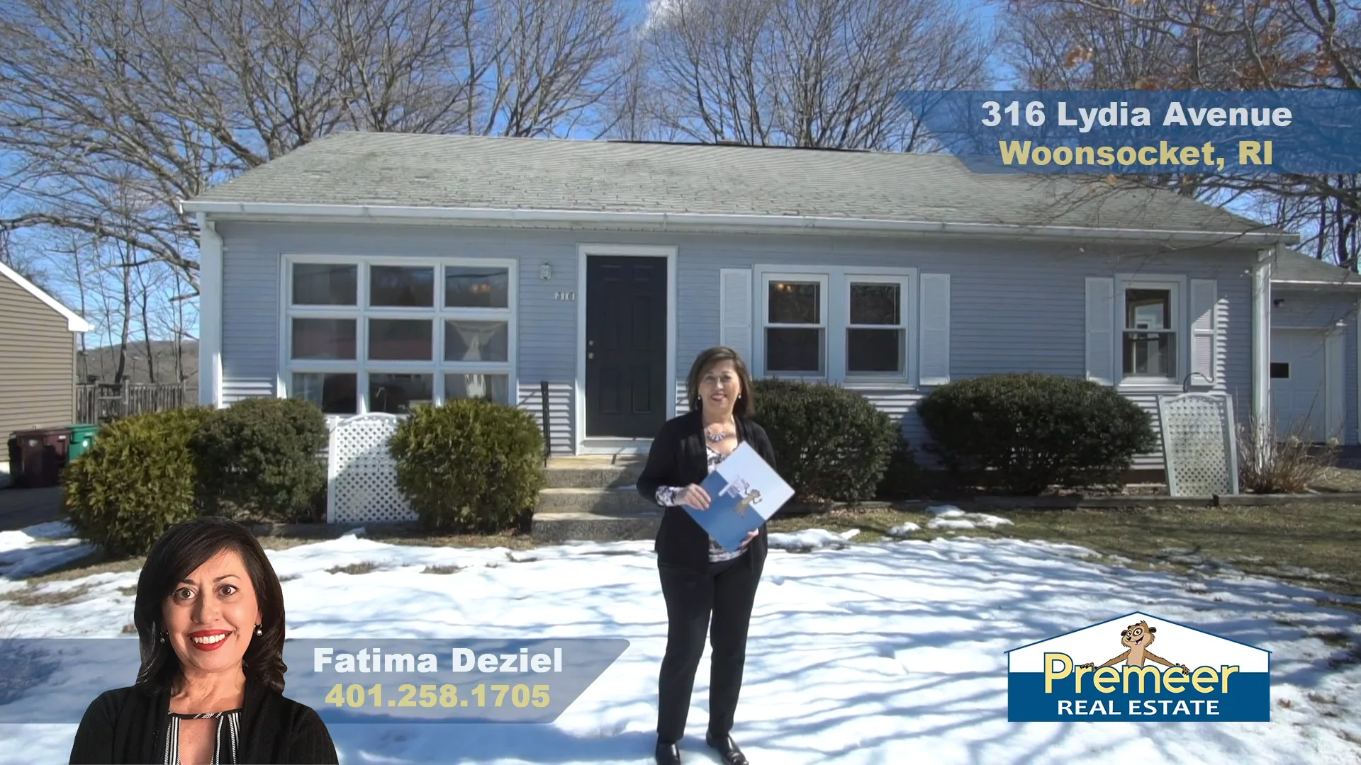 316 LYDIA AVE, WOONSOCKET Adorable WellMaintained Ranch in Bernon