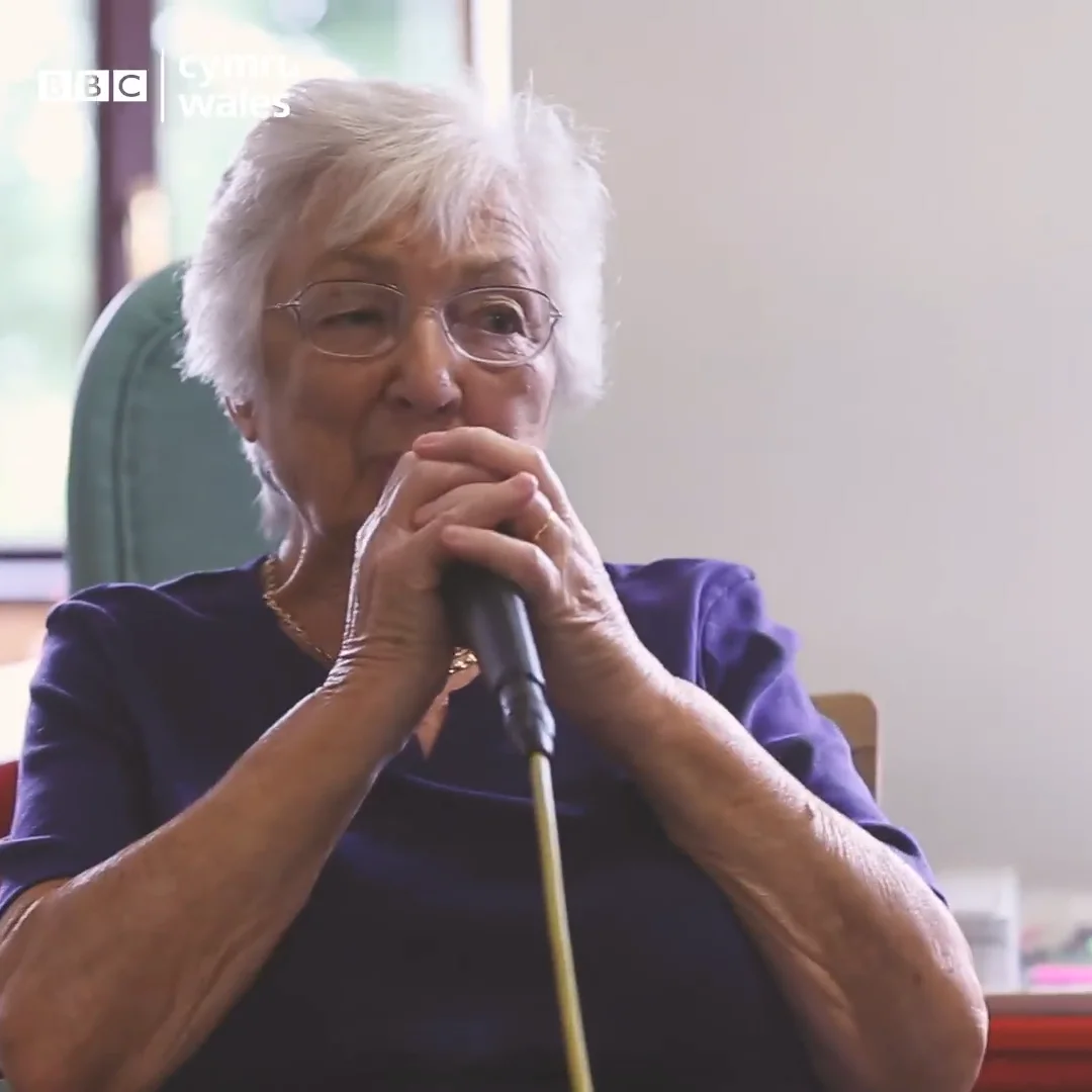 Live Music Now Wales' Beatboxing project with older people in Newydd