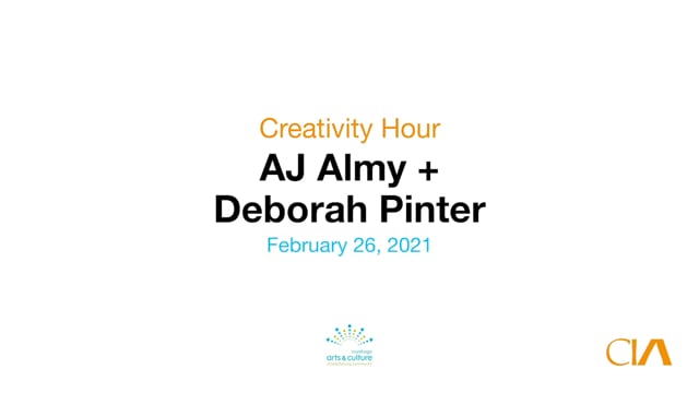 Creativity Hour: AJ Almy + Deborah Pinter