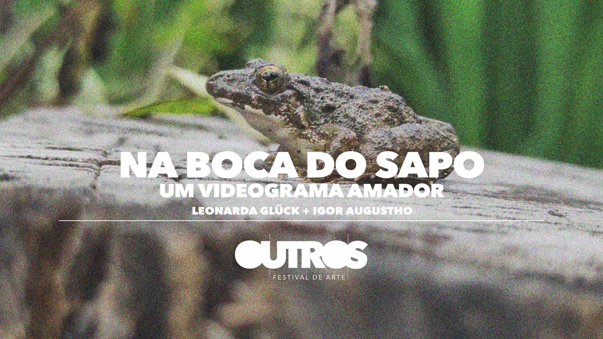 OUTROS Festival de Arte _ Na Boca do Sapo, de Leonarda Glück + Igor Augustho