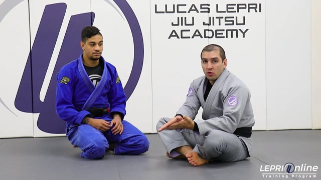 Open / Spider Guard to Scissor Sweep to Triangle