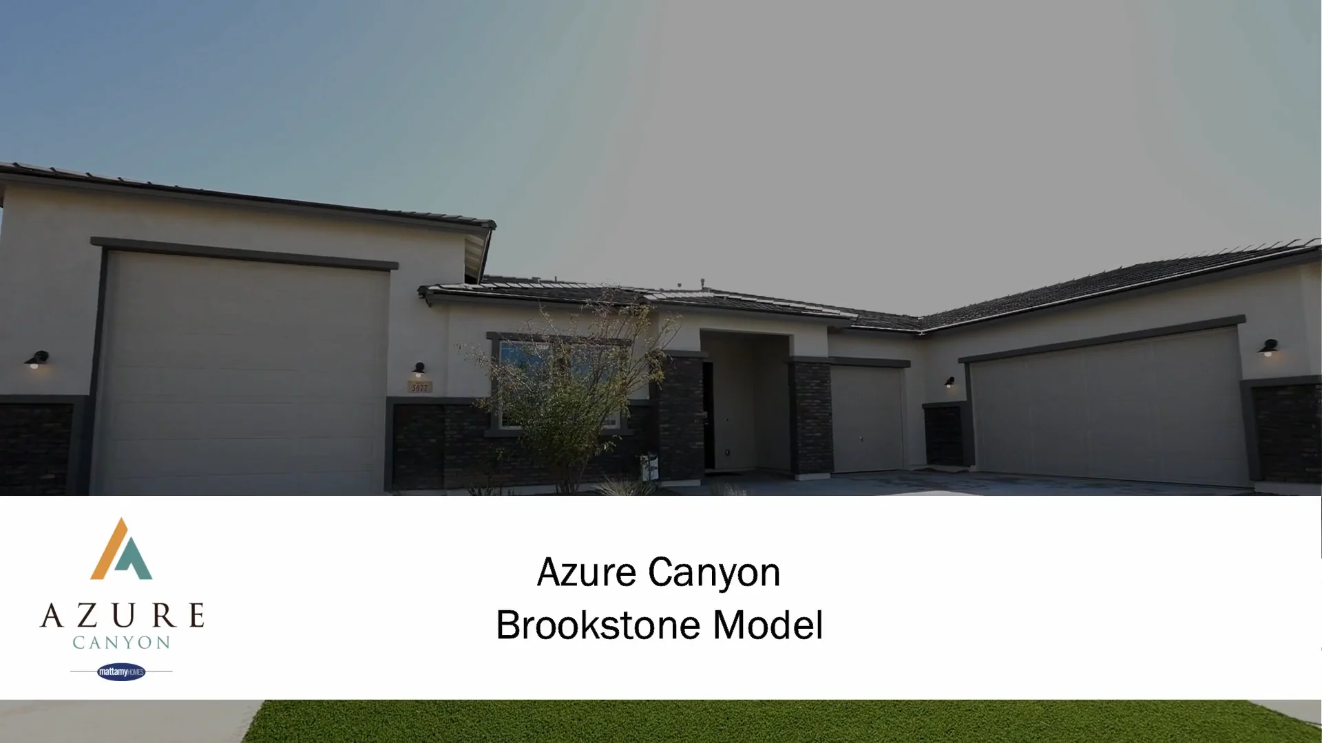 Azure Canyon Brookstone Model Mattamy Homes