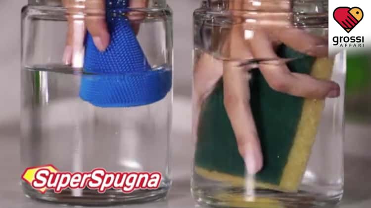 SUPER SPUGNA - Spugna in silicone on Vimeo