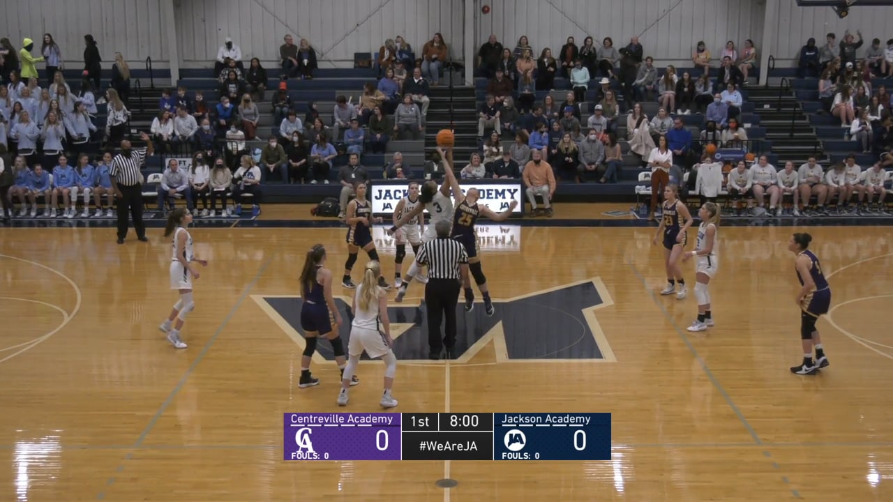 Varsity Girls Basketball vs Centreville Academy - 03-05-21