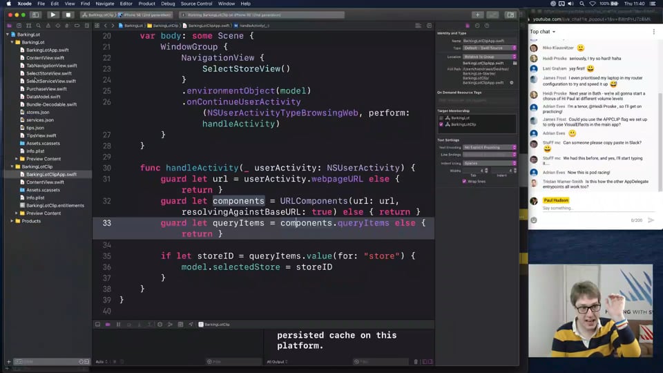 Implementing App Clips in a real app