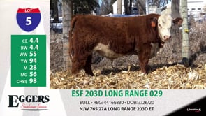 Lot #5 - ESF 203D LONG RANGE 029