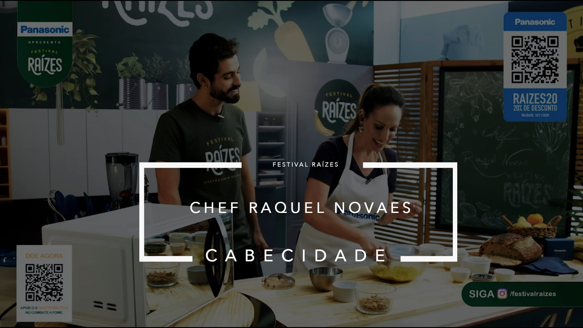 Chef Raquel Novaes no Festival Raízes