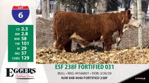 Lot #6 - ESF 238F FORTIFIED 031
