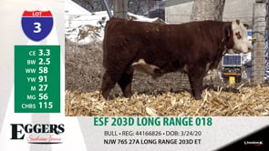 Lot #3 - ESF 203D LONG RANGE 018