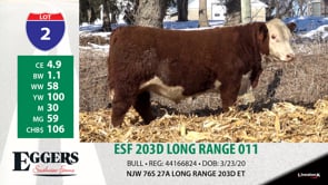 Lot #2 - ESF 203D LONG RANGE 011