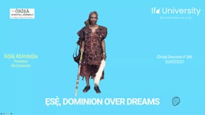 #266 Ẹ̉sẹ̀, Dominion Over Dreams