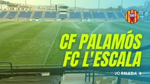 Resum CF Palamós 1 - 2 FC l'Escala 