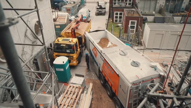 AVV afbouw vloeibare zandcementvloeren impressie video