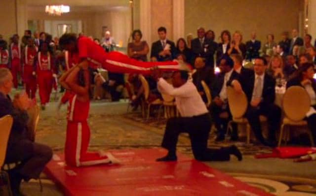 The Jesse White Tumblers perform at the Friends of La Rabida 2010 ...