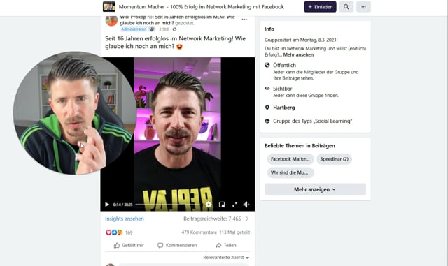 +7000 Aufrufe mit "nur" 1500 Mitgliedern - wie geht das?