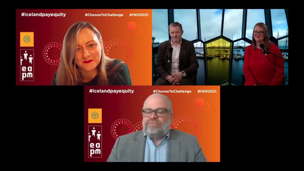Just do it! How Iceland took a leading position on gender equality - webinar 8. mars 2021