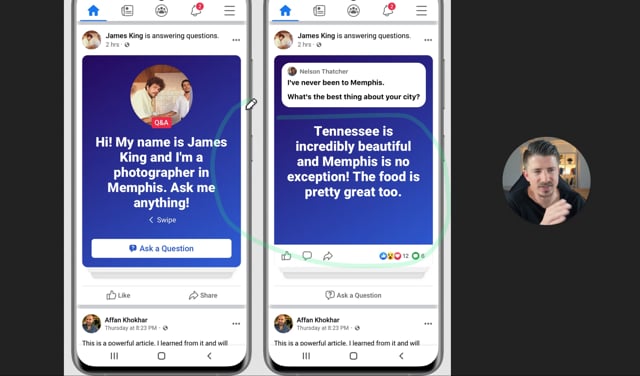 Neue Reichweiten Funktion für FB Gruppen