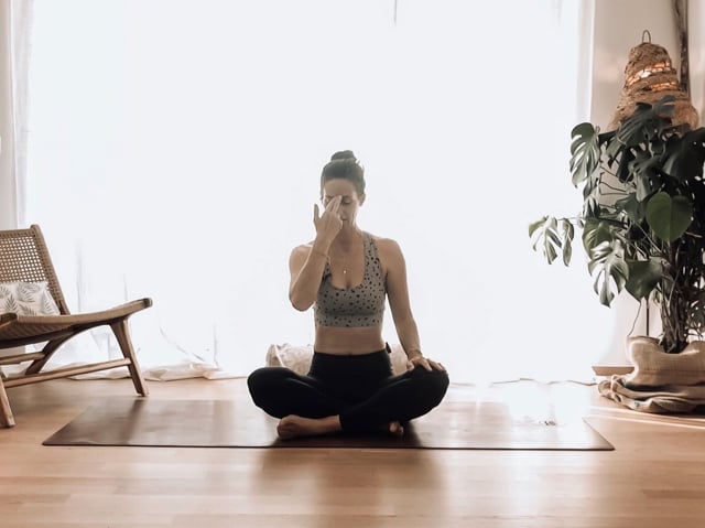TYH HomePractice | Variante der Wechselatmung