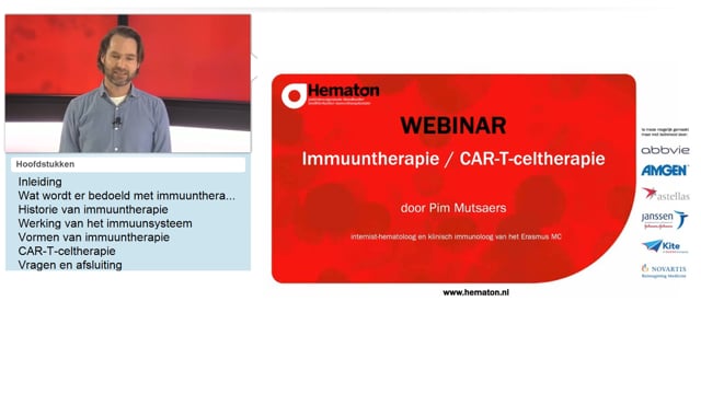 Webinar immuuntherapie / CAR-T-celtherapie