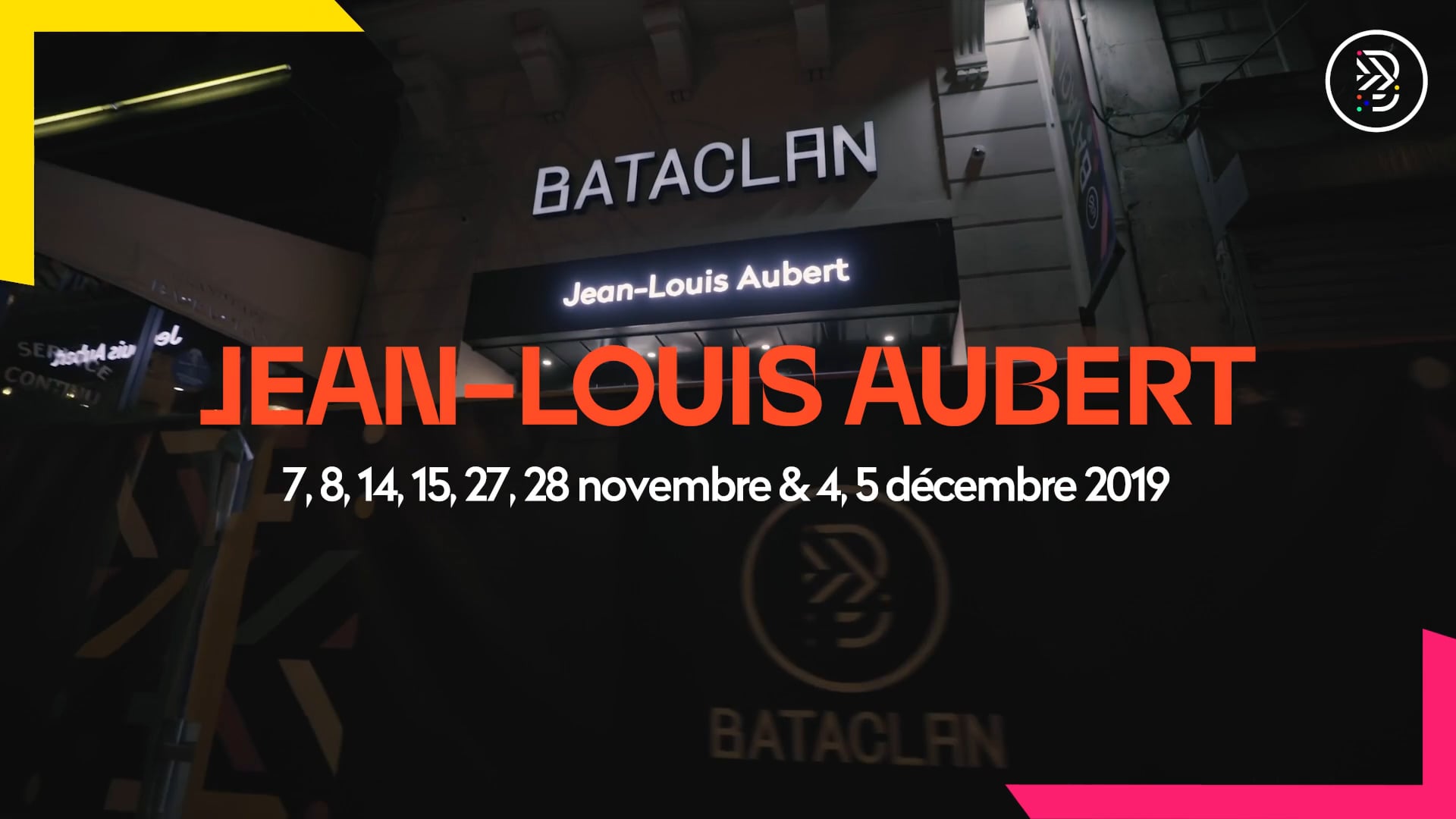 JEAN-LOUIS AUBERT AU BATACLAN